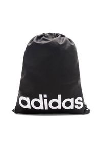 Adidas - adidas Worek Linear Gymsack HT4740 Czarny. Kolor: czarny. Materiał: materiał