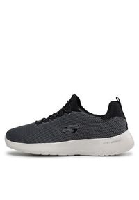 skechers - Skechers Sneakersy Dynamight 58360/BLK Czarny. Kolor: czarny. Materiał: materiał #9