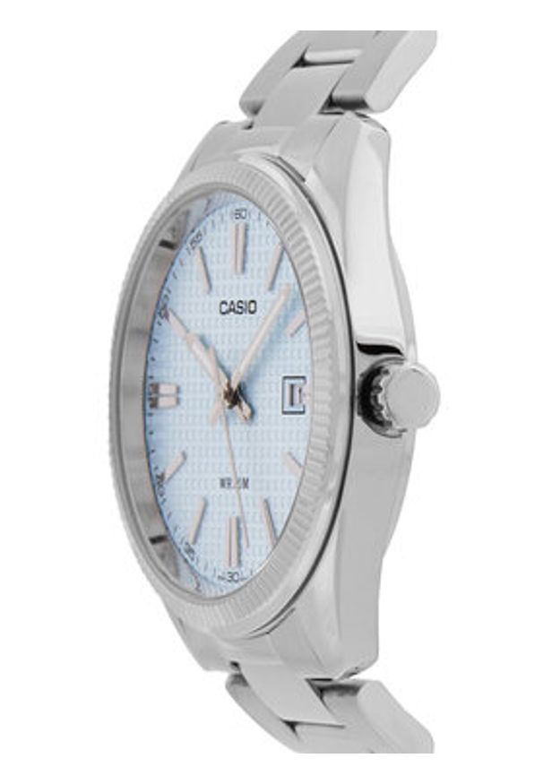 Casio Zegarek MTP-1302PE-2AVEF Niebieski. Kolor: niebieski