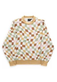 Bluza sportowa damska Vans Club Slouchy Crew. Kolor: wielokolorowy. Sport: skateboard