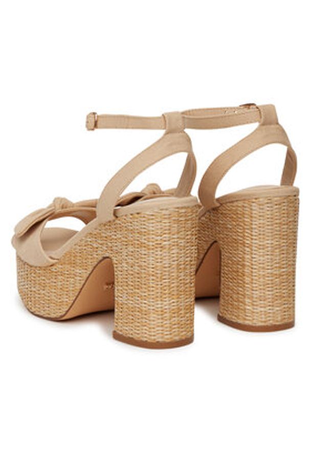 DeeZee Espadryle RT2206125 Beżowy. Kolor: beżowy. Materiał: materiał