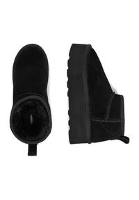 DeeZee Śniegowce DZN-005 Czarny. Kolor: czarny. Materiał: zamsz, skóra #6