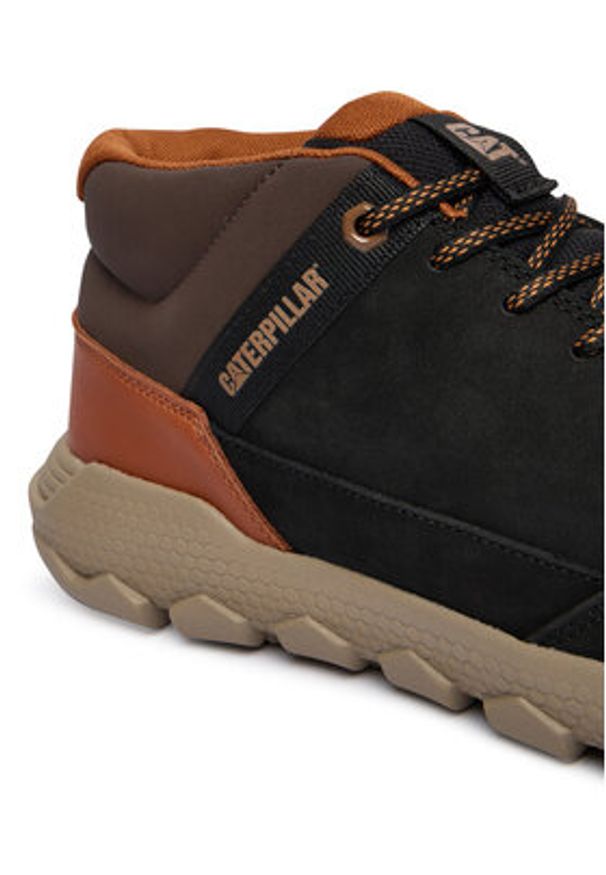 CATerpillar Sneakersy Hex Lite Cruise P726406 Czarny. Kolor: czarny. Materiał: nubuk, skóra