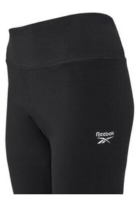 Reebok Legginsy 100037549 Czarny Slim Fit. Kolor: czarny. Materiał: bawełna #3