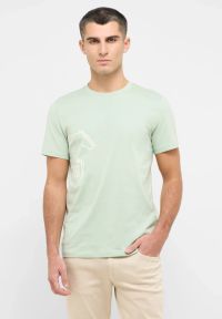 Męski T-Shirt Mustang Style Austin Frosty Green 1016493 6180 #1