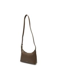 Calvin Klein Torebka Hardware Strap Medium Crossbody K60K613028 Brązowy. Kolor: brązowy. Materiał: skórzane #5