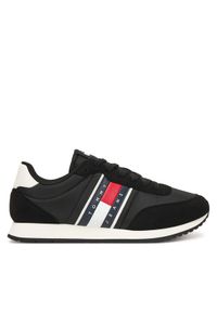Tommy Jeans Sneakersy Tjm Classic Runner EM0EM01709 Czarny. Kolor: czarny. Materiał: materiał #1