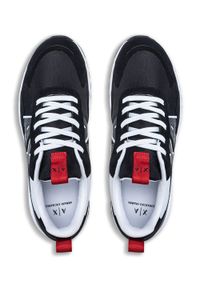 Sneakersy męskie czarne Armani Exchange XUX114 XV514 K001. Kolor: czarny