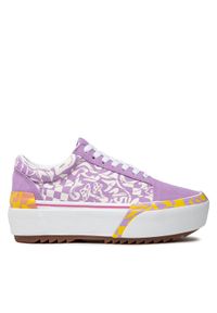 Vans Tenisówki Old Skool Stac VN0A4U15BD91 Fioletowy. Kolor: fioletowy. Materiał: materiał