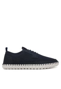 Rieker Sneakersy B2953-14 Granatowy. Kolor: niebieski. Materiał: materiał #1