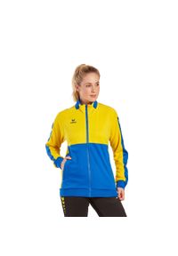 ERIMA - Kurtka Erima Worker Six Wings. Kolor: niebieski, wielokolorowy, żółty. Materiał: materiał. Sport: piłka ręczna #1