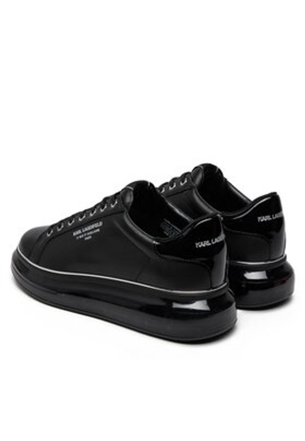 Karl Lagerfeld - KARL LAGERFELD Sneakersy Kapri Kushion KL52615 Czarny. Kolor: czarny. Materiał: skóra