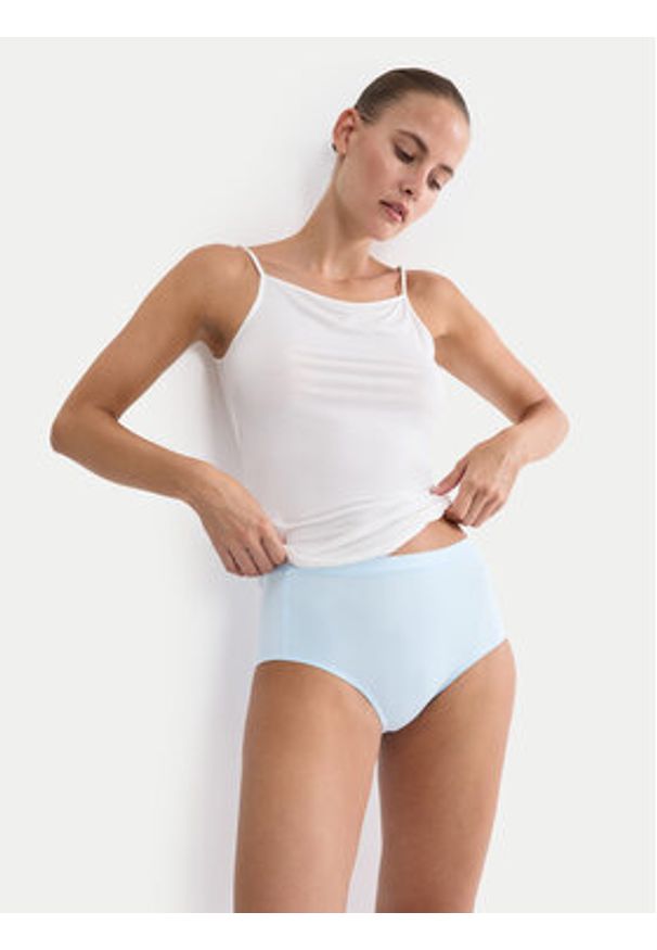 Triumph Figi klasyczne z wysokim stanem Smart Natural 10211539 Niebieski. Stan: podwyższony. Kolor: niebieski