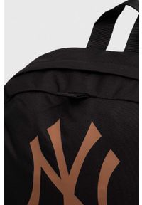 New Era plecak kolor czarny duży z nadrukiem NEW YORK YANKEES. Kolor: czarny. Wzór: nadruk #3