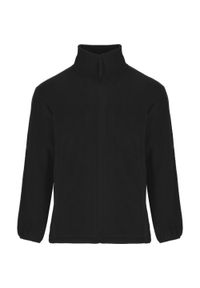 ROLY - Kurtka Dziecięca/dziecięca Artic Full Zip Fleece Jacket. Kolor: czarny