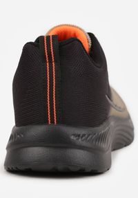 Born2be - Ciemnobeżowe Siateczkowe Buty Sportowe Sneakersy na Piankowej Podeszwie Physalane. Okazja: na co dzień, do pracy, na spacer. Zapięcie: sznurówki. Kolor: beżowy. Materiał: jeans. Sport: turystyka piesza #3