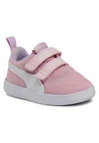 Puma Sneakersy Courtflex v2 Mesh V Inf 371759 08 Różowy. Kolor: różowy. Materiał: materiał #4