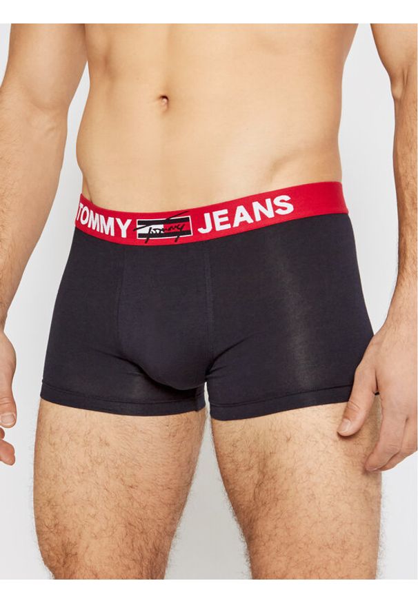 Tommy Jeans Bokserki UM0UM02178 Granatowy. Kolor: niebieski. Materiał: bawełna