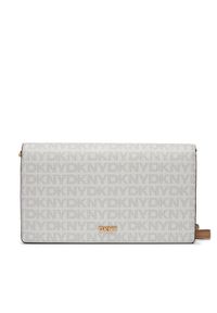 DKNY Torebka Farah Clutch R4255E37 Brązowy. Kolor: brązowy. Materiał: skórzane #1