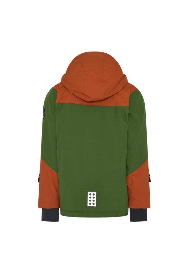 LEGO - Kurtka narciarska dziecięca Jested 710. Kolor: zielony. Sezon: zima. Sport: narciarstwo