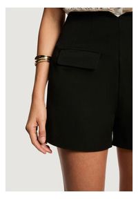 Morgan Szorty materiałowe 261-SHRIS.F Czarny Regular Fit. Kolor: czarny. Materiał: syntetyk #4