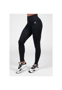GORILLA WEAR - Whitney Bezszwowe Leginsy - Czarny. Kolor: czarny. Sport: fitness