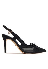 DeeZee Sandały AU-8268-10 Czarny. Kolor: czarny. Materiał: materiał