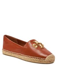 Tory Burch Espadryle 145881 Brązowy. Kolor: brązowy. Materiał: skóra #3