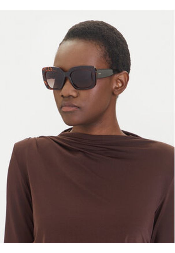 Fossil Okulary przeciwsłoneczne 3158/S Brązowy. Kolor: brązowy