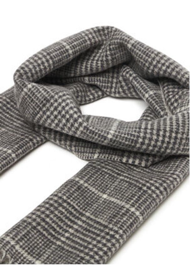 Barbour Szalik Noelle Reversible LSC0462GY72 Szary. Kolor: szary. Materiał: wełna, materiał