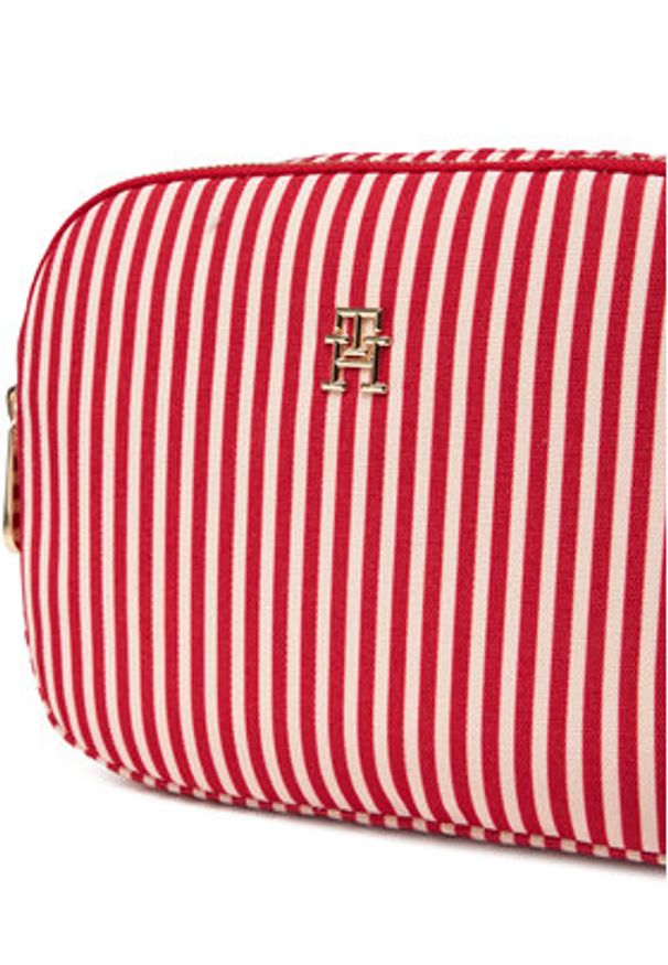 TOMMY HILFIGER - Tommy Hilfiger Torebka Poppy Summer Camera Bag AW0AW17231 Czerwony. Kolor: czerwony