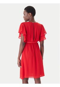 Artigli Sukienka koktajlowa ACAB004967 Czerwony Regular Fit. Kolor: czerwony. Materiał: syntetyk. Styl: wizytowy #4
