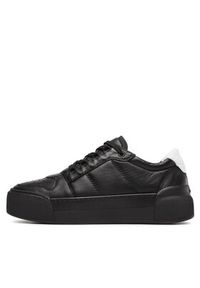 Vic Matié Sneakersy 1D8002U V02BLKT284 Czarny. Kolor: czarny. Materiał: skóra #7