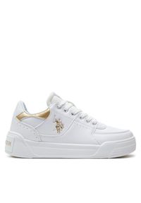 U.S. Polo Assn. Sneakersy Nole001 NOLE001W/4YN1 Biały. Kolor: biały. Materiał: skóra