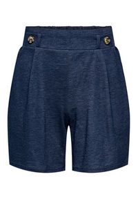 JDY Szorty materiałowe Birdie Geggo 15320995 Granatowy Regular Fit. Kolor: niebieski. Materiał: syntetyk, wiskoza #2