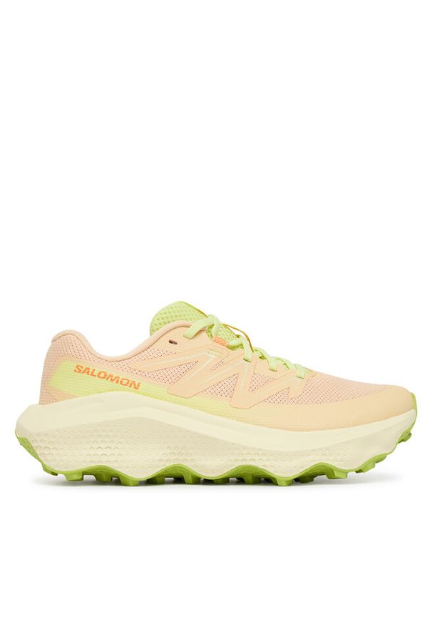salomon - Buty do biegania Salomon. Kolor: beżowy