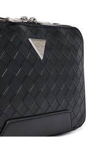 Guess Saszetka HMTOWO P6339 Czarny. Kolor: czarny. Materiał: skóra #2