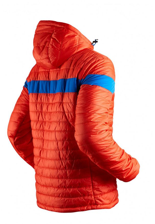 TRIMM - Kurtka Trimm CREDIT. Typ kołnierza: kaptur. Kolor: pomarańczowy, niebieski, wielokolorowy. Materiał: puch. Sezon: zima. Sport: narciarstwo