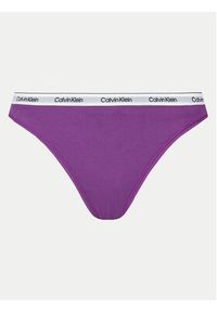 Calvin Klein Underwear Komplet 5 par stringów 000QD5221E Kolorowy. Materiał: bawełna. Wzór: kolorowy