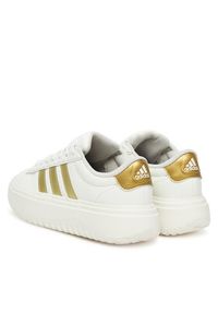 Adidas - adidas Sneakersy Grand Court Platform JR0699 Biały. Kolor: biały. Materiał: skóra. Obcas: na platformie #4