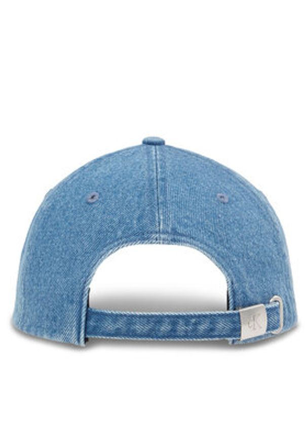 Calvin Klein Czapka z daszkiem Denim K60K611979 Niebieski. Kolor: niebieski. Materiał: bawełna