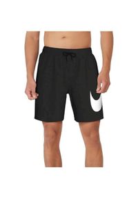 Szorty kąpielowe męskie Nike Specs 7" Volley. Kolor: czarny