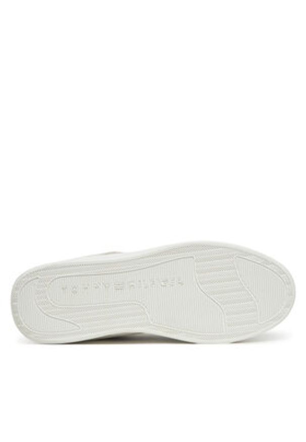 TOMMY HILFIGER - Tommy Hilfiger Sneakersy Essential Basket Sneaker FW0FW08456 Kolorowy. Materiał: skóra. Wzór: kolorowy