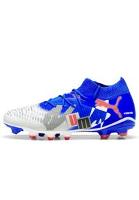 Puma - Buty piłkarskie męskie PUMA Future 8 Match Forever FG/AG. Kolor: biały. Sport: piłka nożna