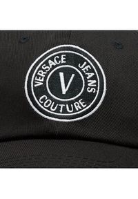 Versace Jeans Couture Czapka z daszkiem 74YAZK26 Czarny. Kolor: czarny. Materiał: materiał