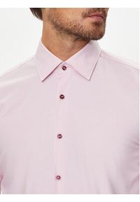 BOSS - Boss Koszula 50519867 Różowy Slim Fit. Kolor: różowy. Materiał: bawełna #3