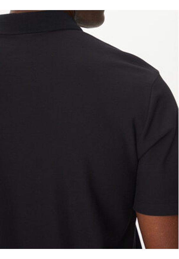 Armani Exchange Polo XM000356 AF12758 UB101 Granatowy Regular Fit. Typ kołnierza: polo. Kolor: niebieski. Materiał: bawełna