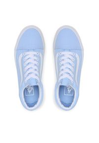 Vans Tenisówki Old Skool VN0007NTBLU1 Błękitny. Kolor: niebieski. Materiał: materiał #3