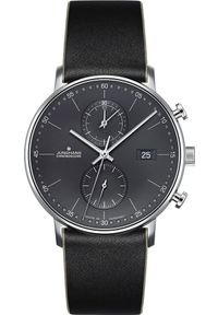 SONY - Zegarek Sony Zegarek męski Junghans 41/4876.00 czarny. Kolor: czarny #1