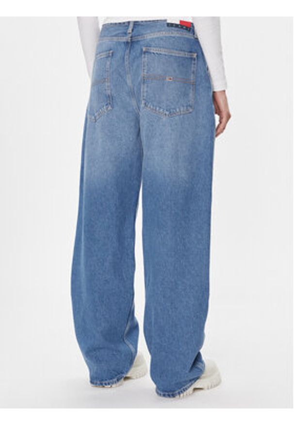 Tommy Jeans Jeansy Daisy DW0DW17288 Niebieski Baggy Fit. Kolor: niebieski